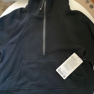 Lululemon Funnel Neck OS Scuba Black